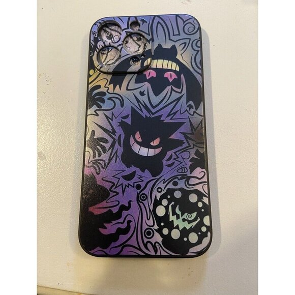 New iPhone 14 Pro Max Phone Case Black with Design - Picture 1 of 2